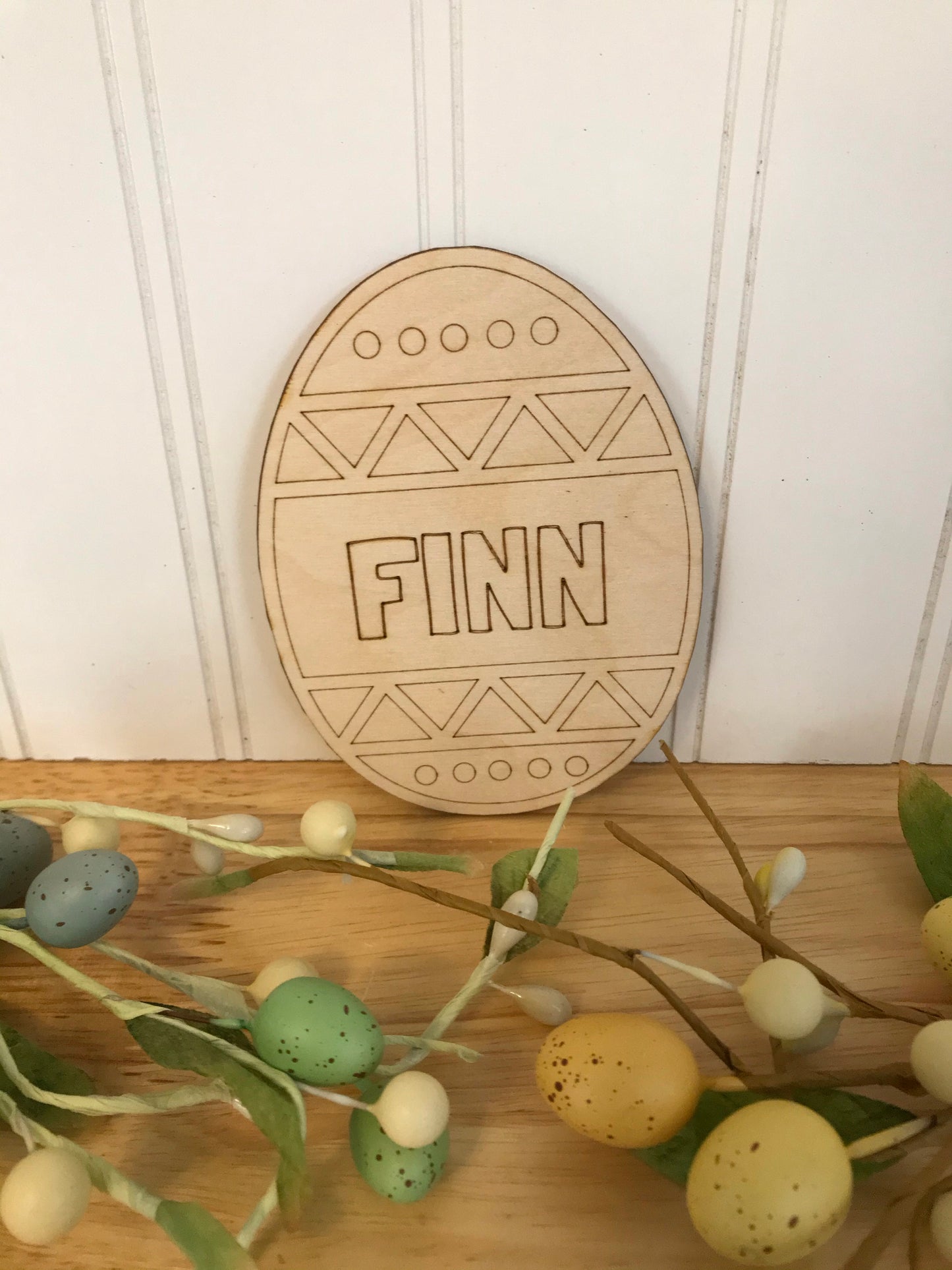 Personalized Color or Paint Your Own Easter Egg!