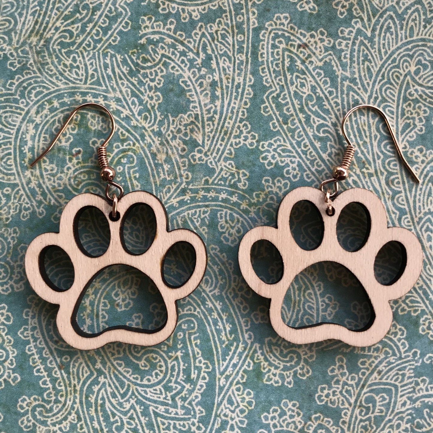 Paw Print Earrings