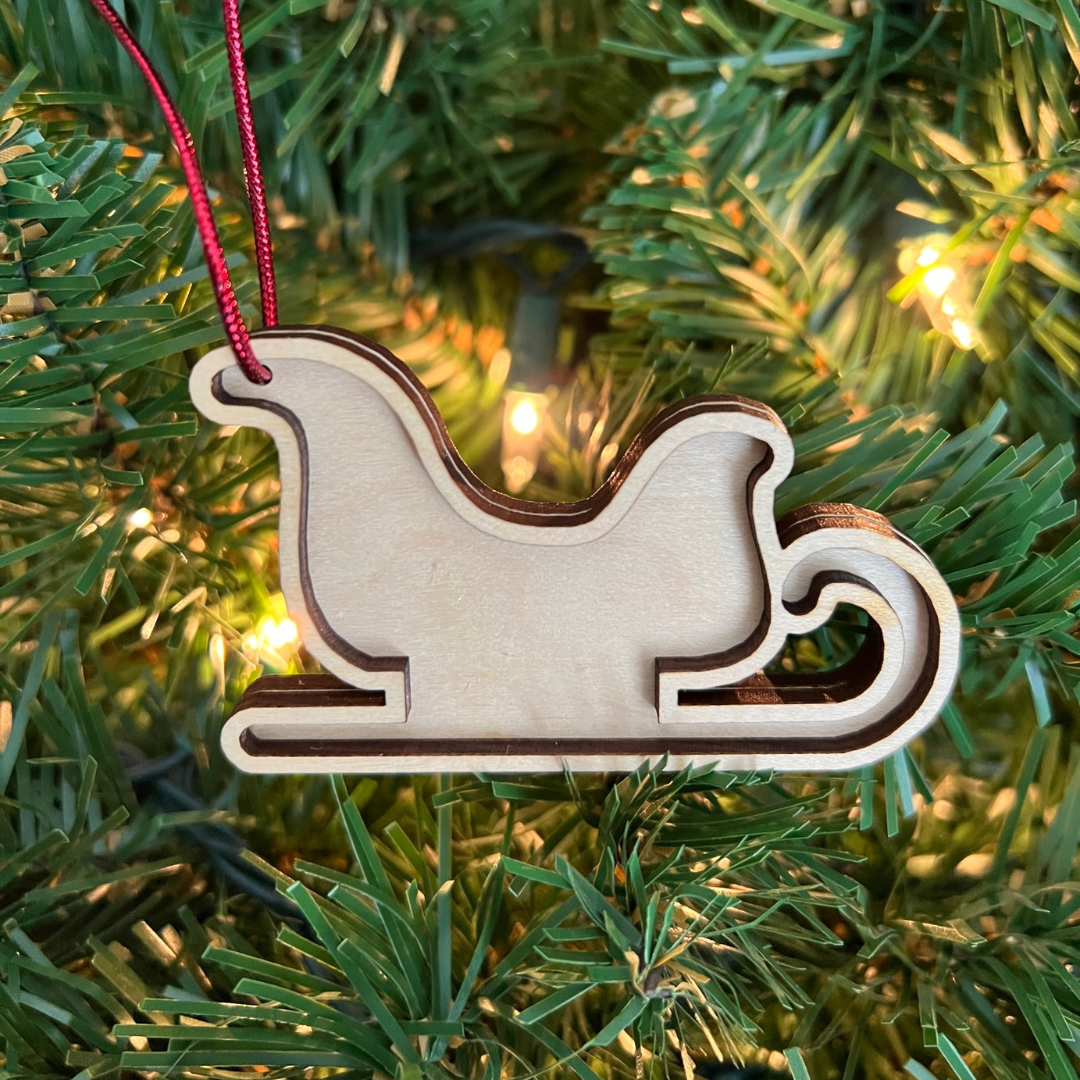 Sleigh Ornament