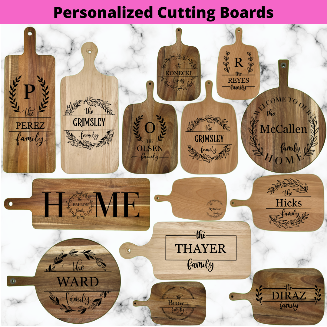 Shop Personalized Cutting Boards & Charcuterie