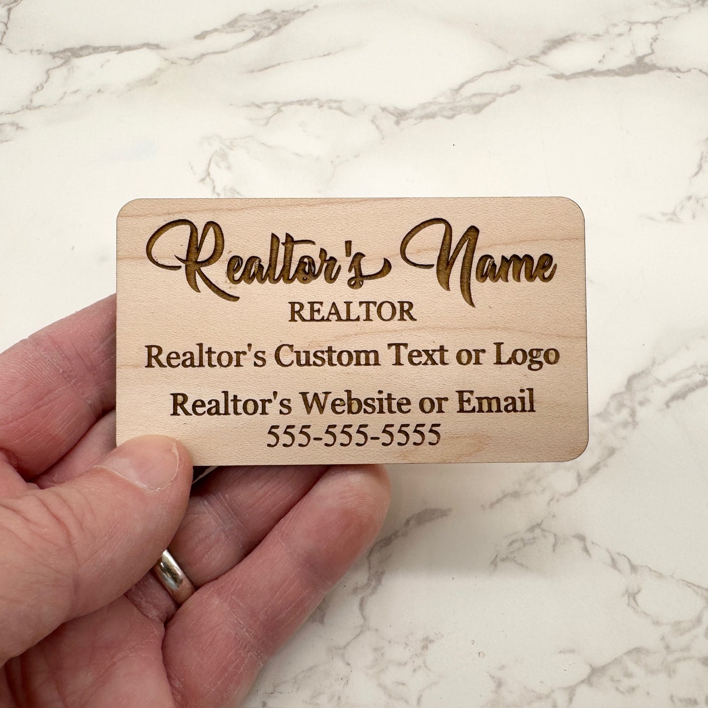 Wooden Business Cards / Gift Cards