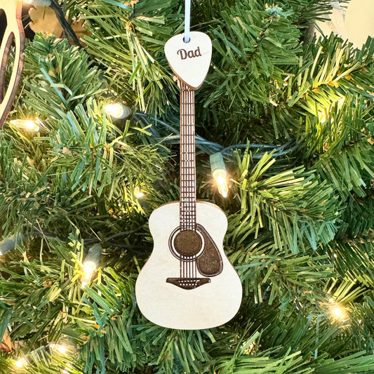 Acoustic Guitar Ornament