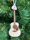 Acoustic Guitar Ornament with Personalized Pick