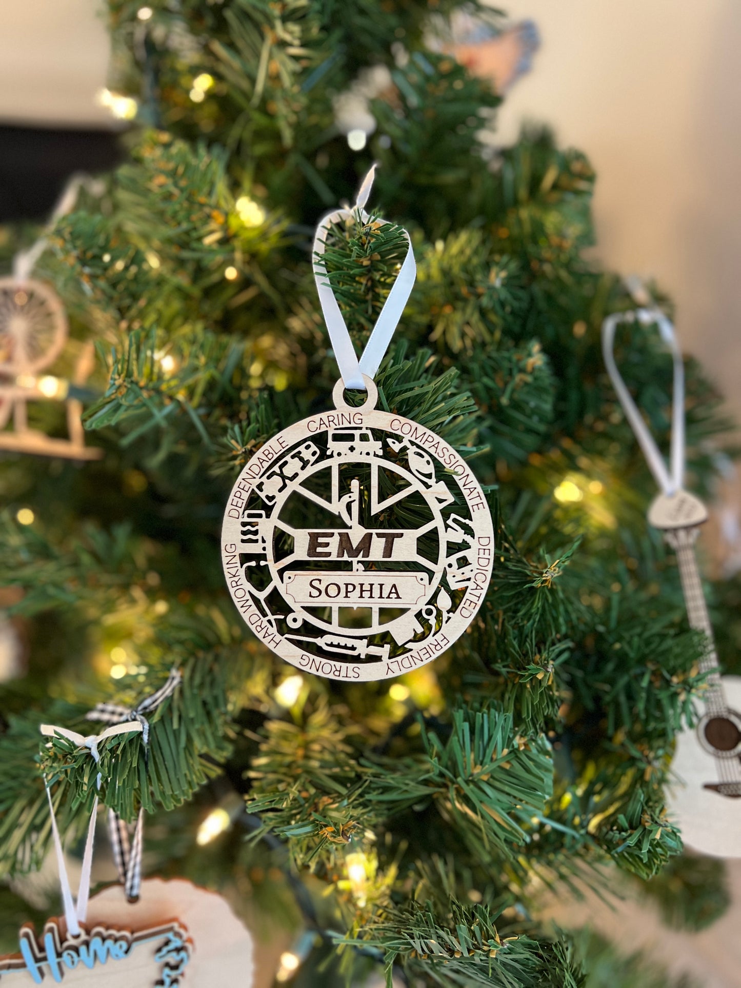 Personalized EMT Ornaments!