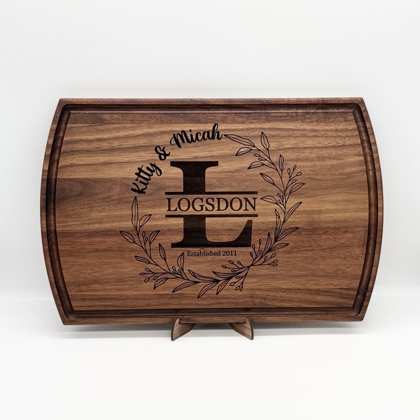 Personalized Cutting Board & Charcuterie – Custom Engraved Gift for Bridal Shower, Wedding, Engagement, Anniversary, Housewarming