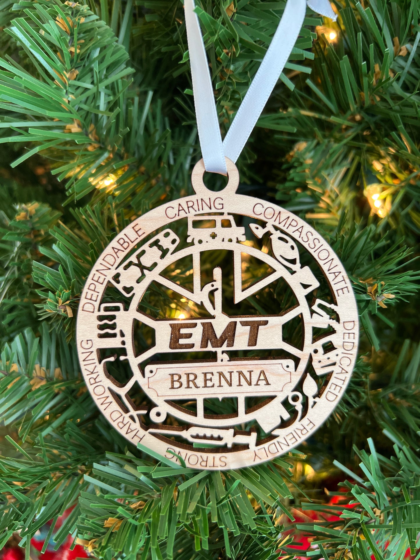 Personalized EMT Ornaments!