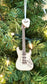 Electric Acoustic Guitar Ornament. Stratocaster Style. Light