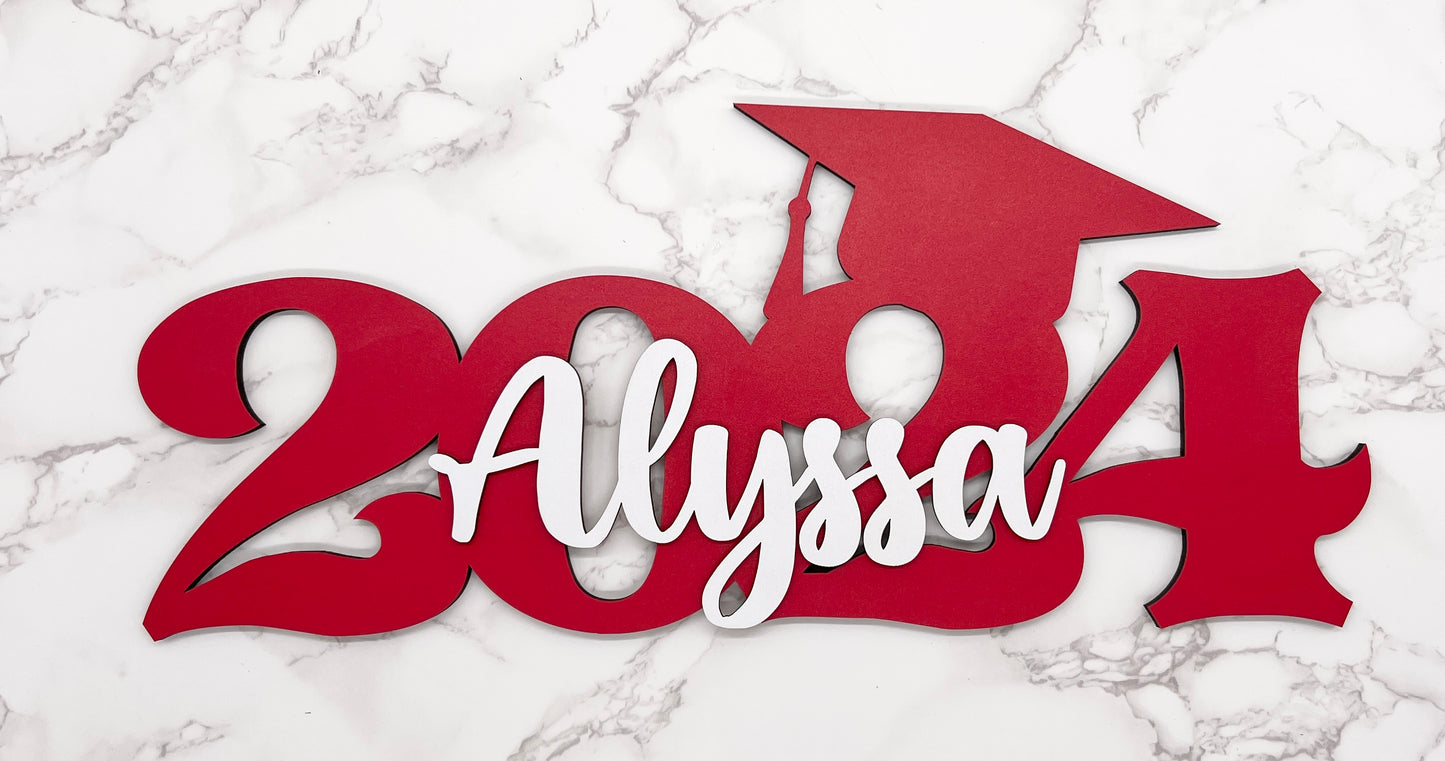 Personalized Graduate Photo Prop