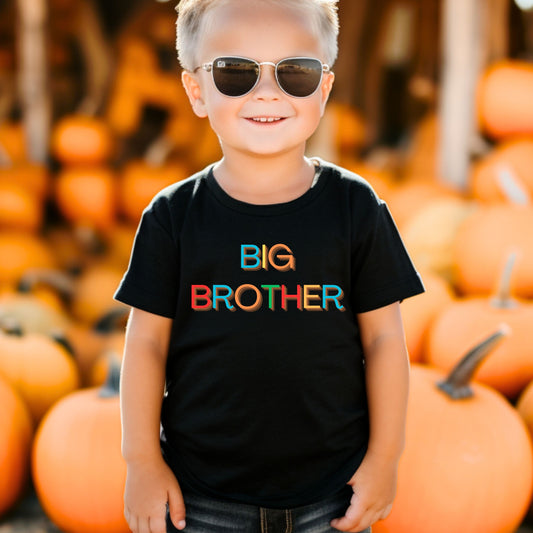 Big Brother Shirt Pregnancy Reveal Shirt Toddler Tee