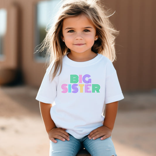 Big Sister Shirt Matching Sibling Shirt