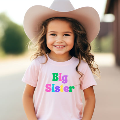 Big Sister Shirt Matching Sibling Shirt Pregnancy Reveal