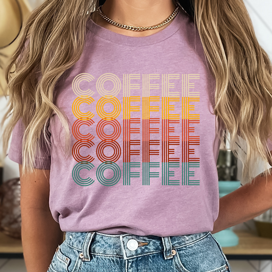 Coffee Shirt Retro Coffee Shirt
