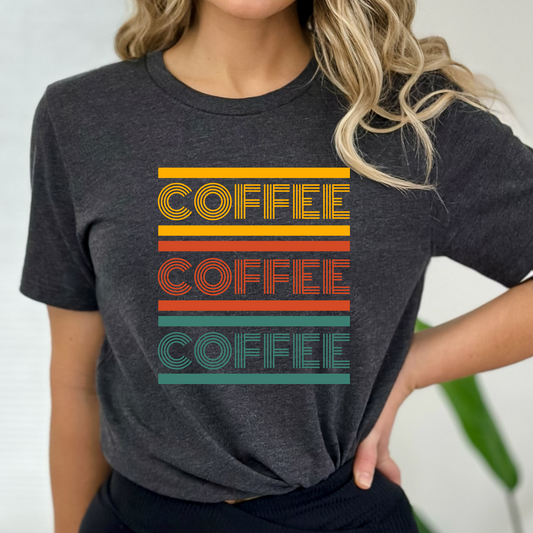 Coffee Shirt Retro Coffee Shirt