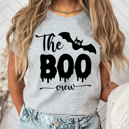 Halloween Shirt Boo Crew Shirt Matching Halloween Tee Boo T-shirt