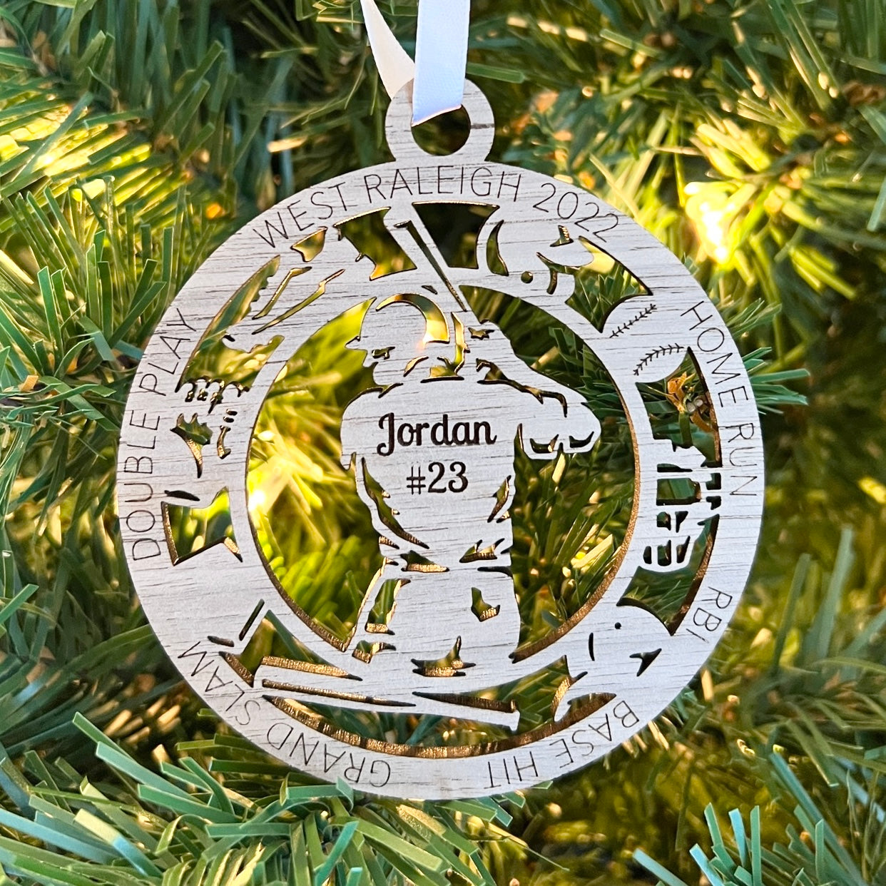 Personalized Sports Ornaments