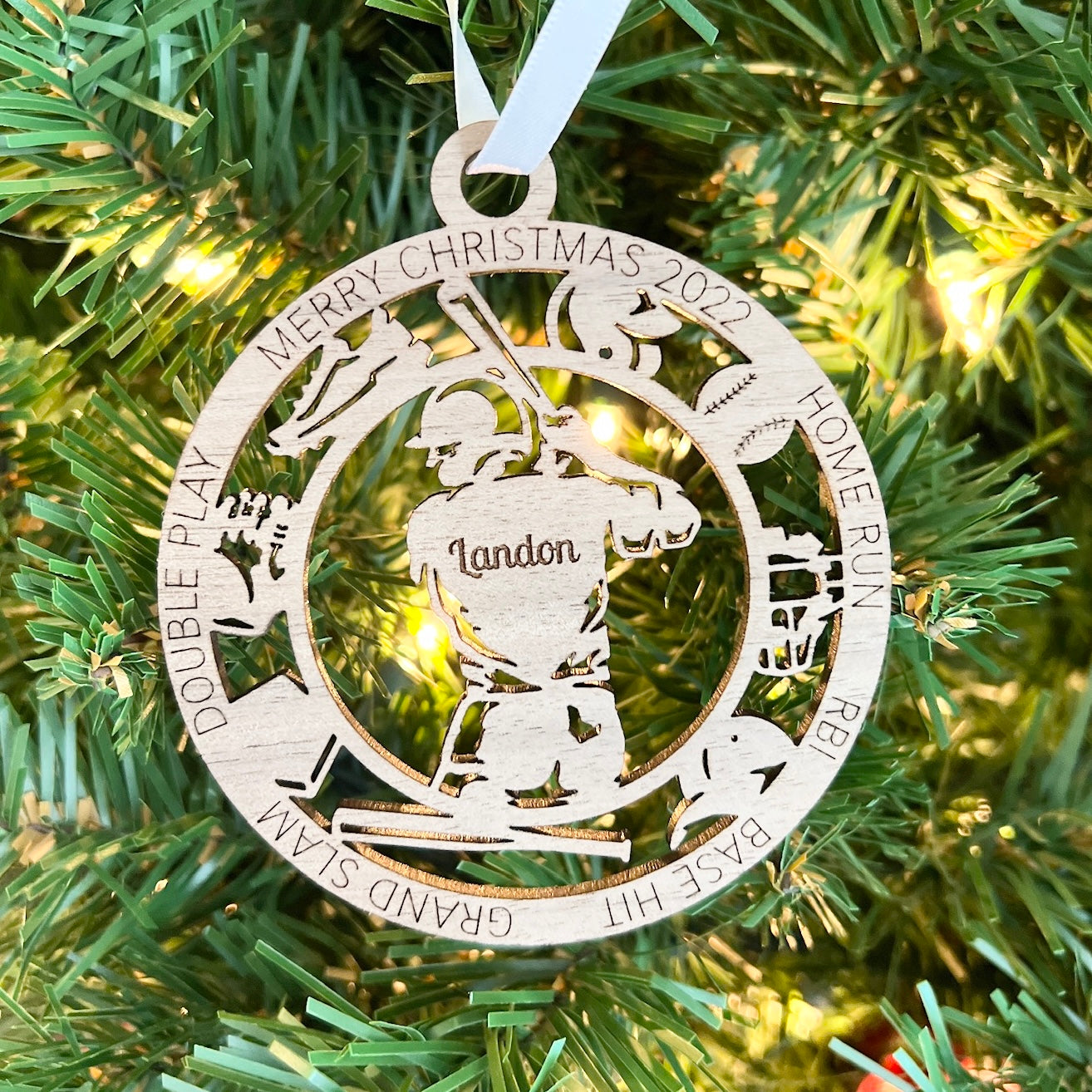 Personalized Sports Ornaments