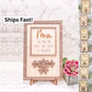 Personalized Mom Puzzle Display