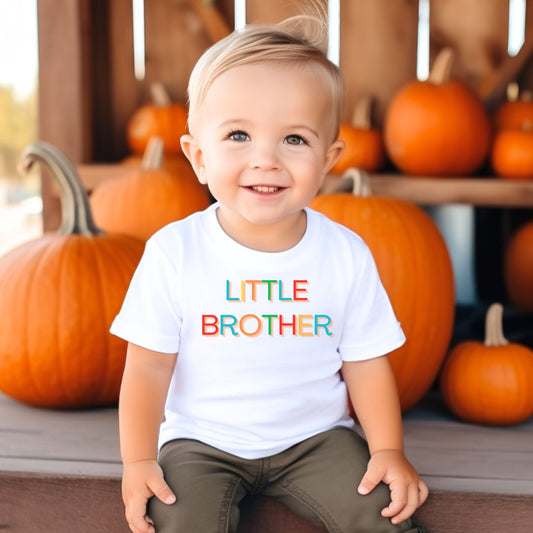 Little Brother Shirt Matching Sibling Shirt