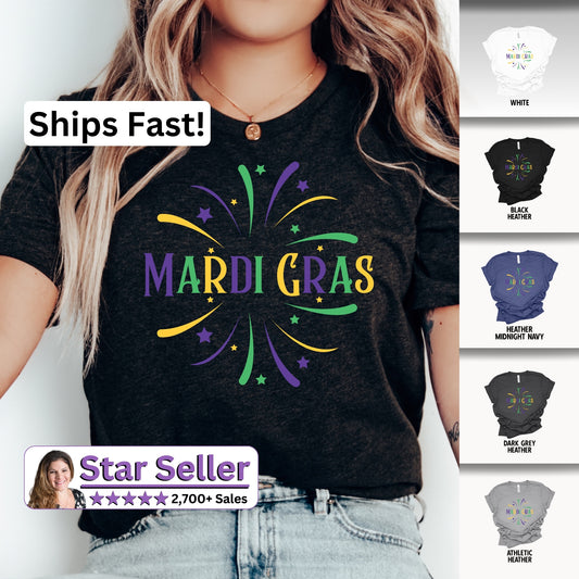 Mardi Gras Shirt NOLA Tee Girls Trip Weekend