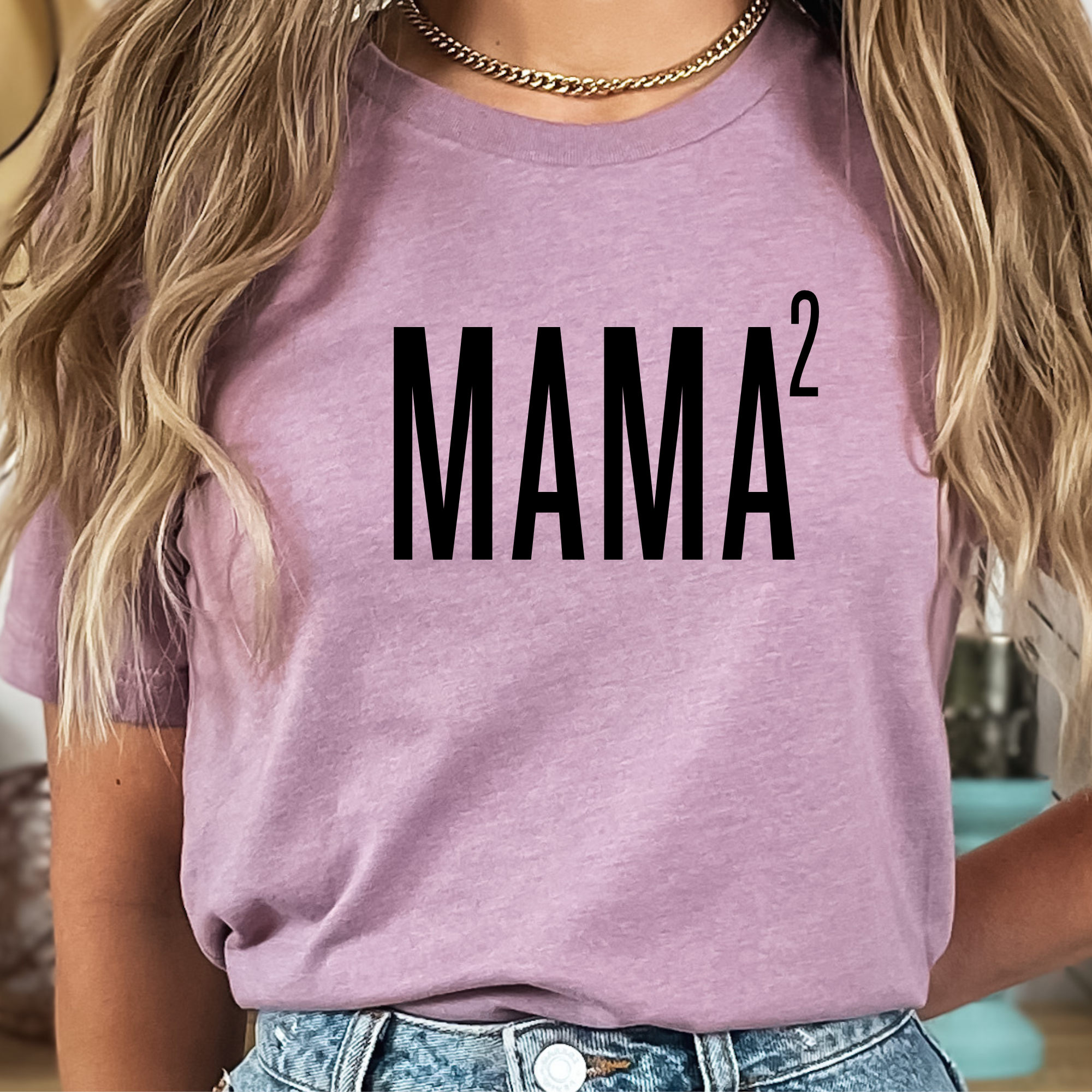 Mama Shirt Mom of 2 Shirt Mama Squared Shirt – The Knotty Walnut