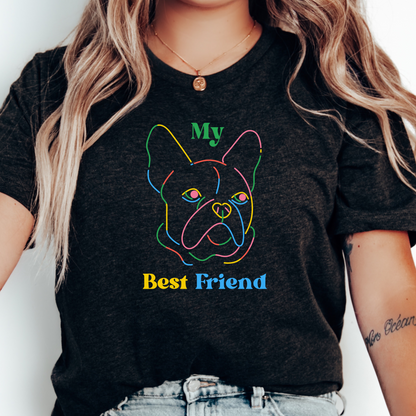 Dog Shirt Bulldog Tee Shirt French Bulldog Tshirt Frenchie Shirt