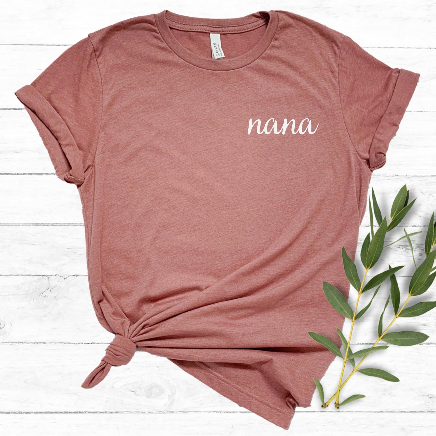 Nana Shirt, Gift for Nana, Grandmother Gift, Grandma Minimalist T-Shirt