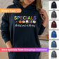 Specials Hoodie Teacher Sweatshirt PE Teacher Shirt Music Teacher Shirt Art Teacher Shirt Librarian Shirt Technology Teacher Shirt