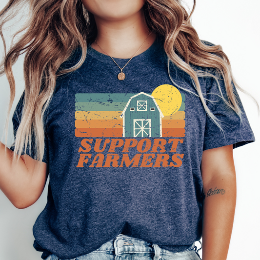 Support Farmers Shirt Farming Shirt