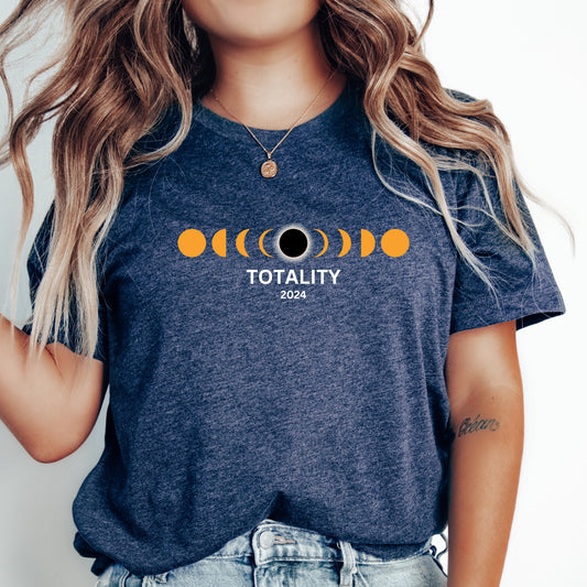 Totality Solar Eclipse Shirt 2024 Phases of the Sun of a Solar Eclipse Tee