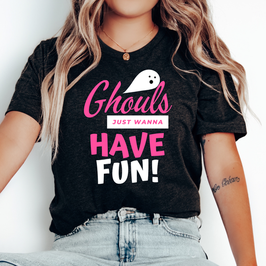 Halloween Shirt Ghouls Just Wanna Have Fun TShirt