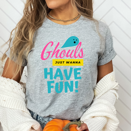 Halloween Shirt Ghouls Just Wanna Have Fun Shirt