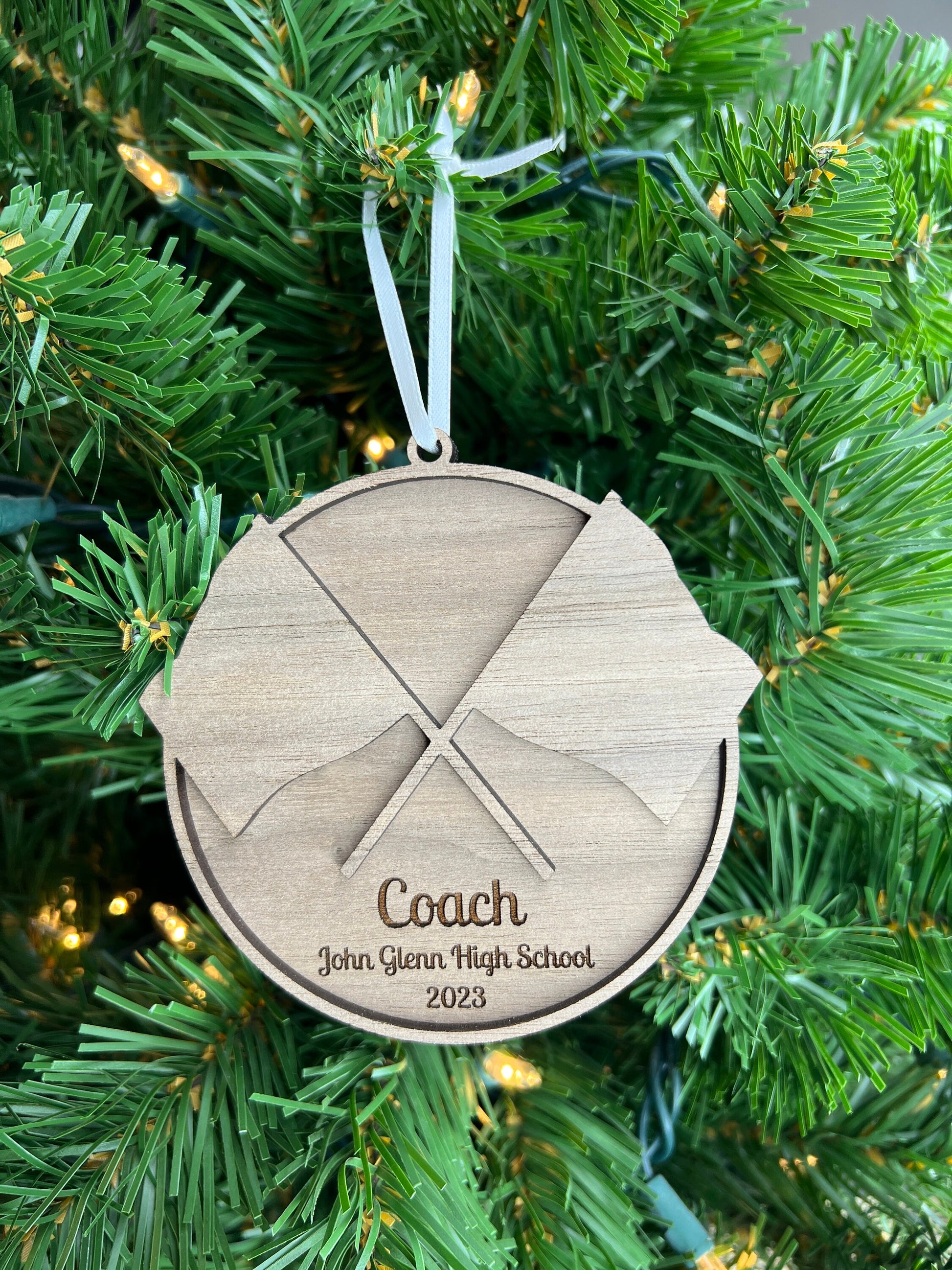 Personalized Color Guard Ornament