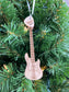 Bass Guitar Ornament with Personalized Pick Christmas Gift for Bass Player