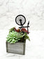 Spinning Wheel Cake Topper / Flower Arrangement Stem / Sleeping Beauty Topper