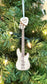 Bass Guitar Ornament with Personalized Pick Christmas Gift for Bass Player