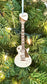 Electric Guitar Ornament with Personalized Pick Christmas Gift for Guitarist