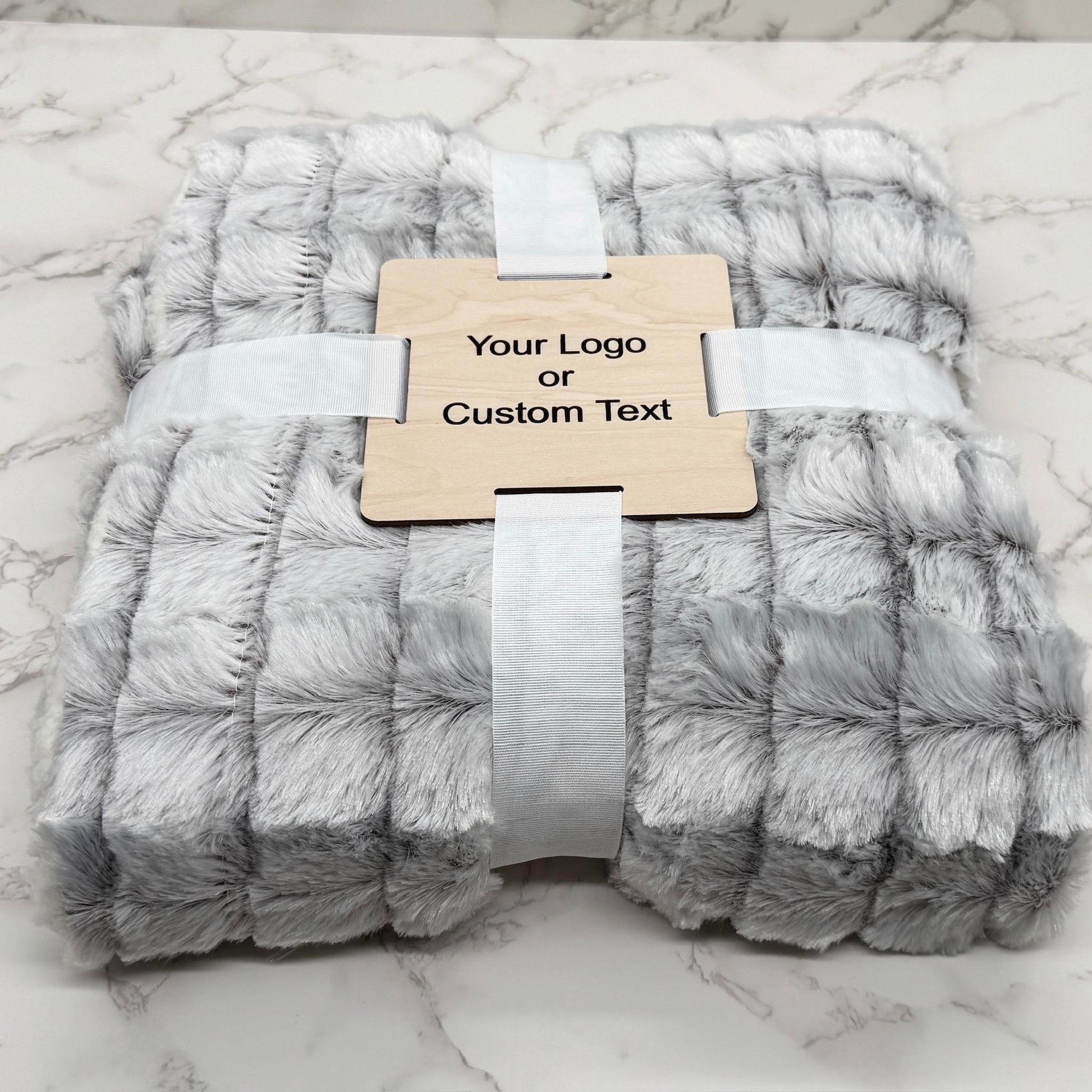 Personalized Throw Blanket, Micro-Mink Sherpa Throw