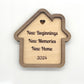 New Home Magnet, New Beginnings New Memories New Home