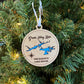 Personalized Seneca Lake Finger Lakes Ornaments