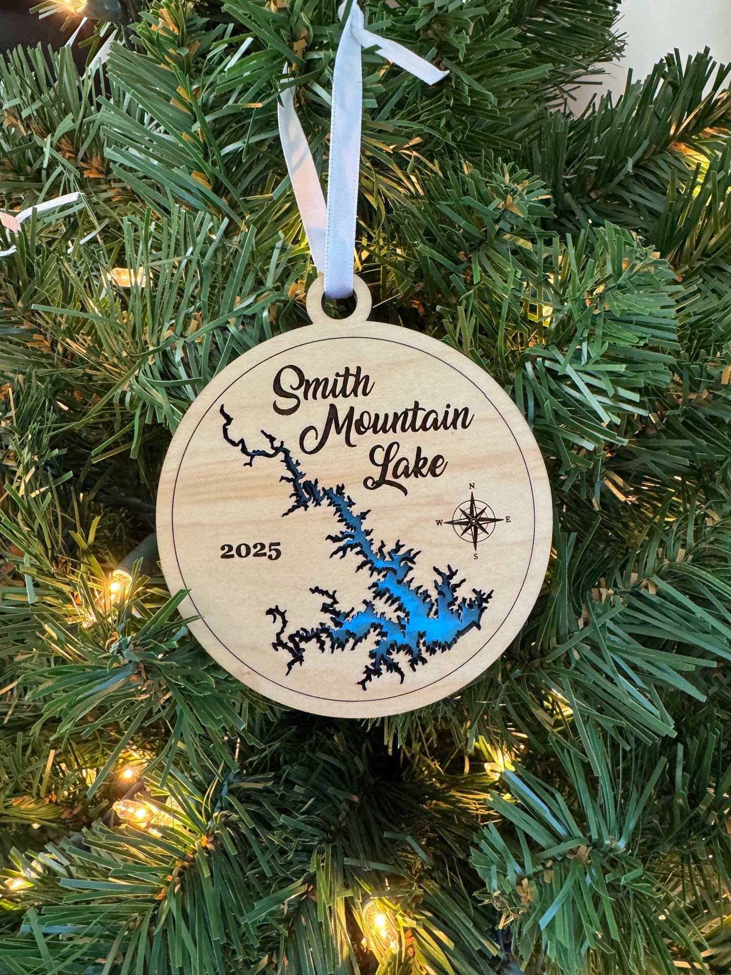 Any Lake - Personalized Lake Ornament Christmas Gift