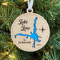 Any Lake - Personalized Lake Ornament Christmas Gift
