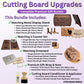 Upgrades and Add-Ons: Cutting Board Display Stand, Gift Wrap, & Ornament Add-on for orders from The Knotty Walnut - Lake Boards