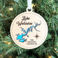 Lake Conroe or Any Lake - Personalized Ornament Gift - Lake House, Wedding, Christmas, Housewarming, Vacation Keepsake, Souvenir