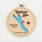Any Lake - Personalized Lake Ornament Christmas Gift
