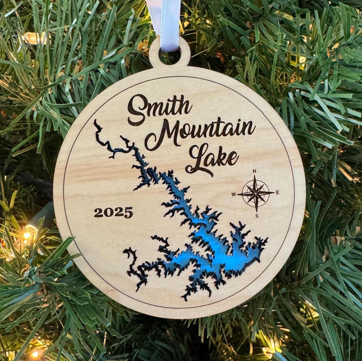Any Lake - Personalized Lake Ornament Christmas Gift
