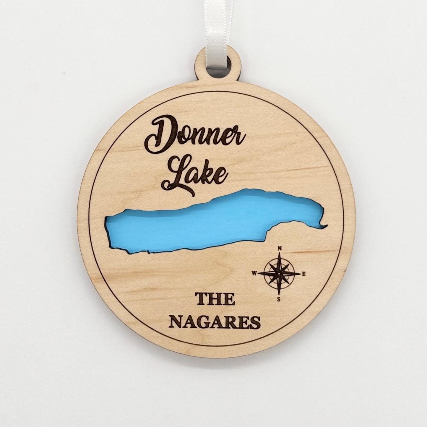 Any Lake - Personalized Lake Ornament Christmas Gift