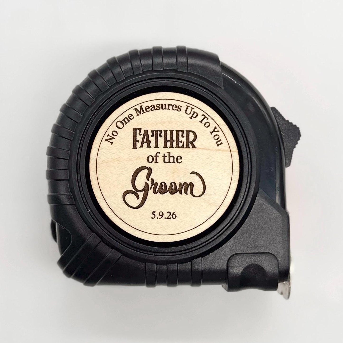 Father of the Bride Gift for Dad - Personalized Tape Measure