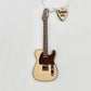 Electric Guitar Ornament with Personalized Pick Christmas Gift for Guitarist. Fender Telecaster Style Dark