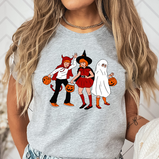 Vintage Halloween Shirt Retro Halloween Tshirt Trick or Treat Shirt