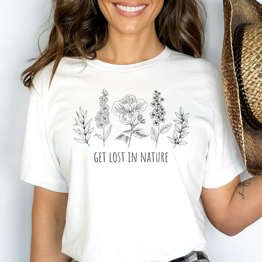 Plant Shirt Get Lost in Nature Shirt